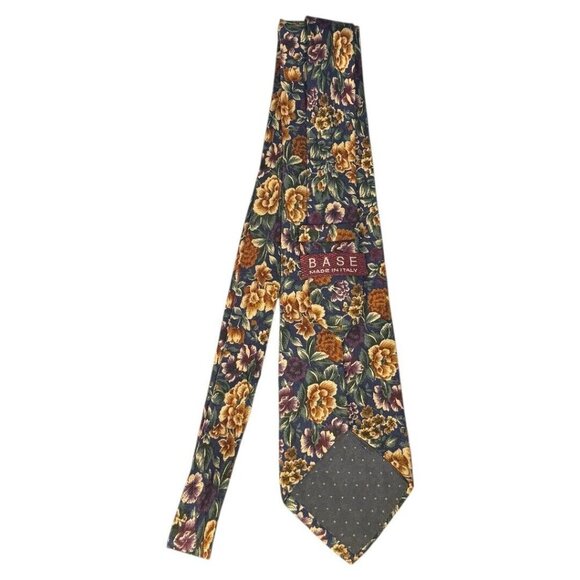 BASE Made in Italy gorgeous floral tie - Picture 3 of 3